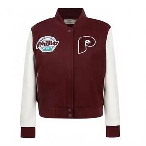 NEW PRO STANDARD kids's philadelphia phillies game day classics wool varsity jac